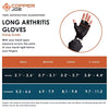 Copper Infused Long Compression Gloves