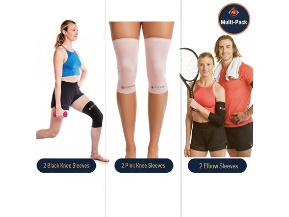 Copper Joe Knee and Elbow 8-Sleeve Bundle
