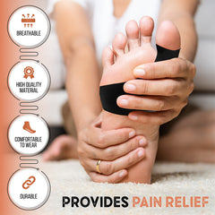 Copper Joe Big Toe Bunion Corrector Sleeves- Ultimate Copper Infused Compression Gel Pads Hallux Valgus Corrector and Shoe Friction Protector. Orthopedic Bunion Corrector- For Men and Women