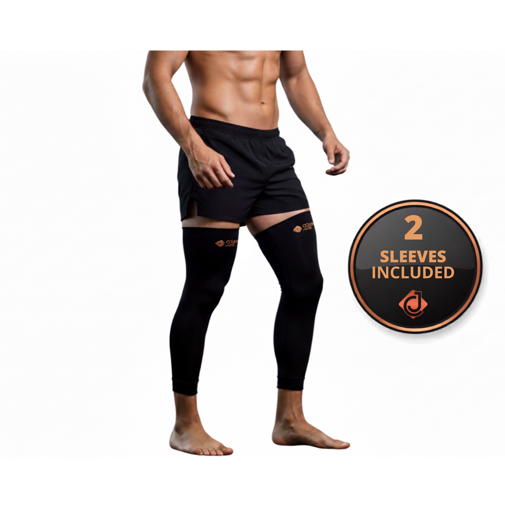Copper Infused Full Leg Sleeve 2-Pack