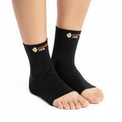 Ankle Sleeve - White Background Orange COPPER