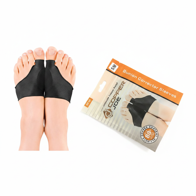 Bunion Corrector Sleeves with Packaging