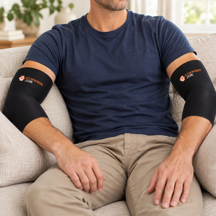 Copper Joe Elbow Compression Sleeve 2 Pack – Copper Infused