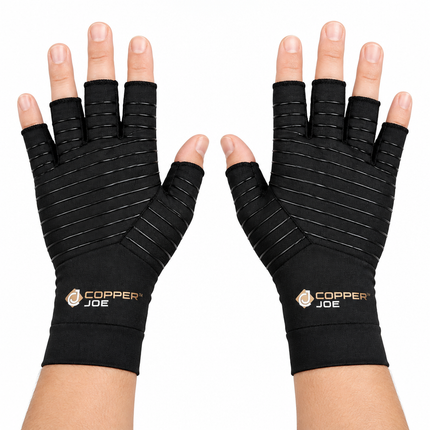 Copper Joe Fingerless Compression Gloves