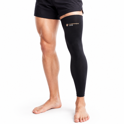 Copper Joe copper-infused full leg compression sleeve, view 9