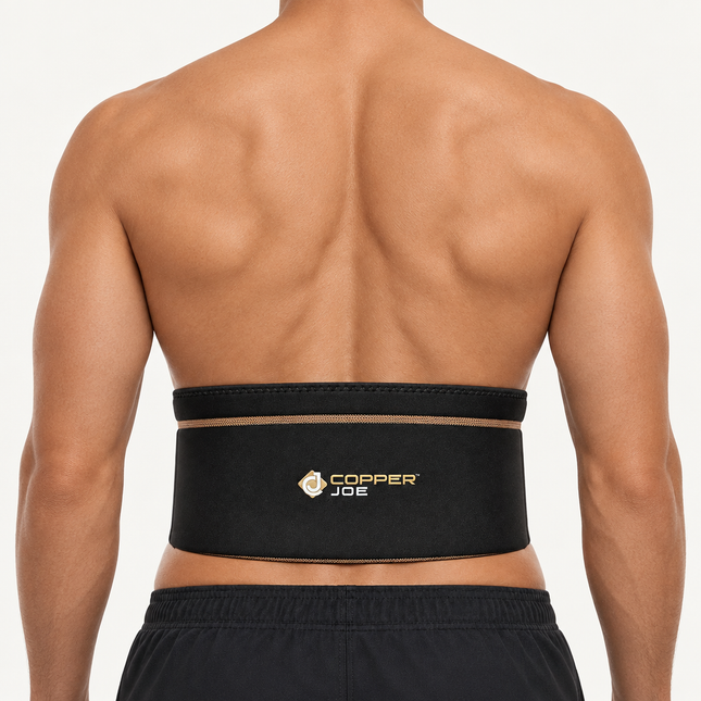Copper Joe Lumbar Back Brace – Copper Infused Lower Back Support