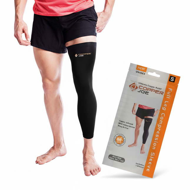 Full Leg Compression Sleeve with Packaging