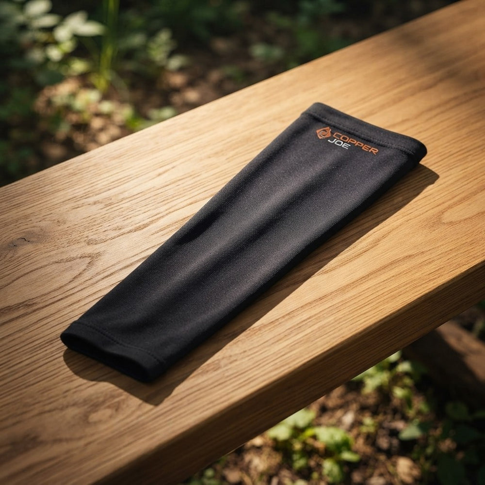 Copper-Infused Full Leg Compression Sleeve