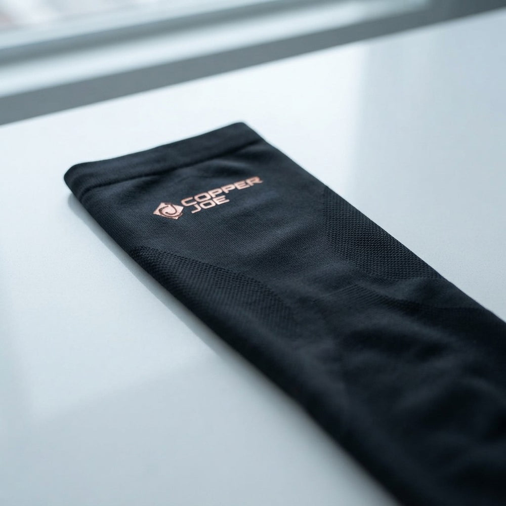 Copper-Infused Full Leg Compression Sleeve