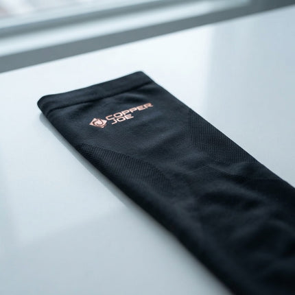Copper Joe copper-infused full leg compression sleeves 2 pack, view 4
