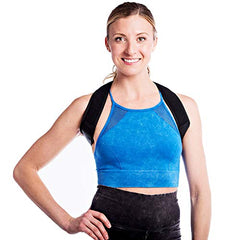 Copper Joe Posture Corrector- ULTIMATE COPPER- Fully Adjustable Straightener for Mid, Upper Spine Support- Neck, Shoulder, Clavicle and Back Pain Relief- For Men and Women