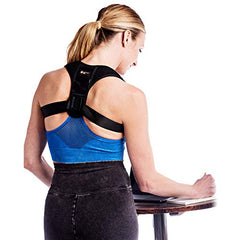 Copper Joe Posture Corrector- ULTIMATE COPPER- Fully Adjustable Straightener for Mid, Upper Spine Support- Neck, Shoulder, Clavicle and Back Pain Relief- For Men and Women