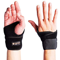 Copper Joe Wrist Strap/Wrist Brace/Wrist Wrap/Hand Support for Wrists, Arthritis, Carpal Tunnel, Tendonitis. Wrist Sleeve for Men & Women for Right and Left Hand
