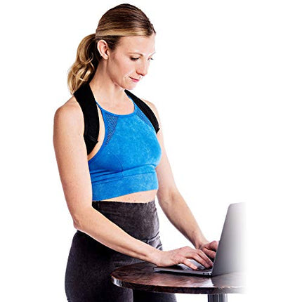 Copper Joe Posture Corrector Brace – Copper Infused Upper Back & Shoulder Support for Men & Women