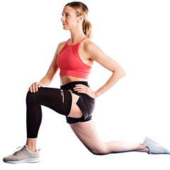 Copper Joe Full Leg Compression Sleeve - Ultimate Copper Infused, Support for Knee, Thigh, Calf, Arthritis, Running and Basketball. Single Leg Pant For Men & Women