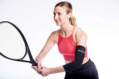 Copper Joe Recovery Elbow Compression Sleeve - Ultimate Copper Relief Elbow Brace for Arthritis, Golfers or Tennis Elbow and Tendonitis. Elbow Support Arm Sleeves For Men and Women