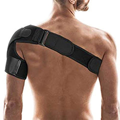 Copper Joe Adjustable Shoulder Brace For Men and Women Ultimate Copper Infused Recovery Compression Support for Torn Rotator Cuff, Tendonitis, Tears, Dislocation and Bursitis