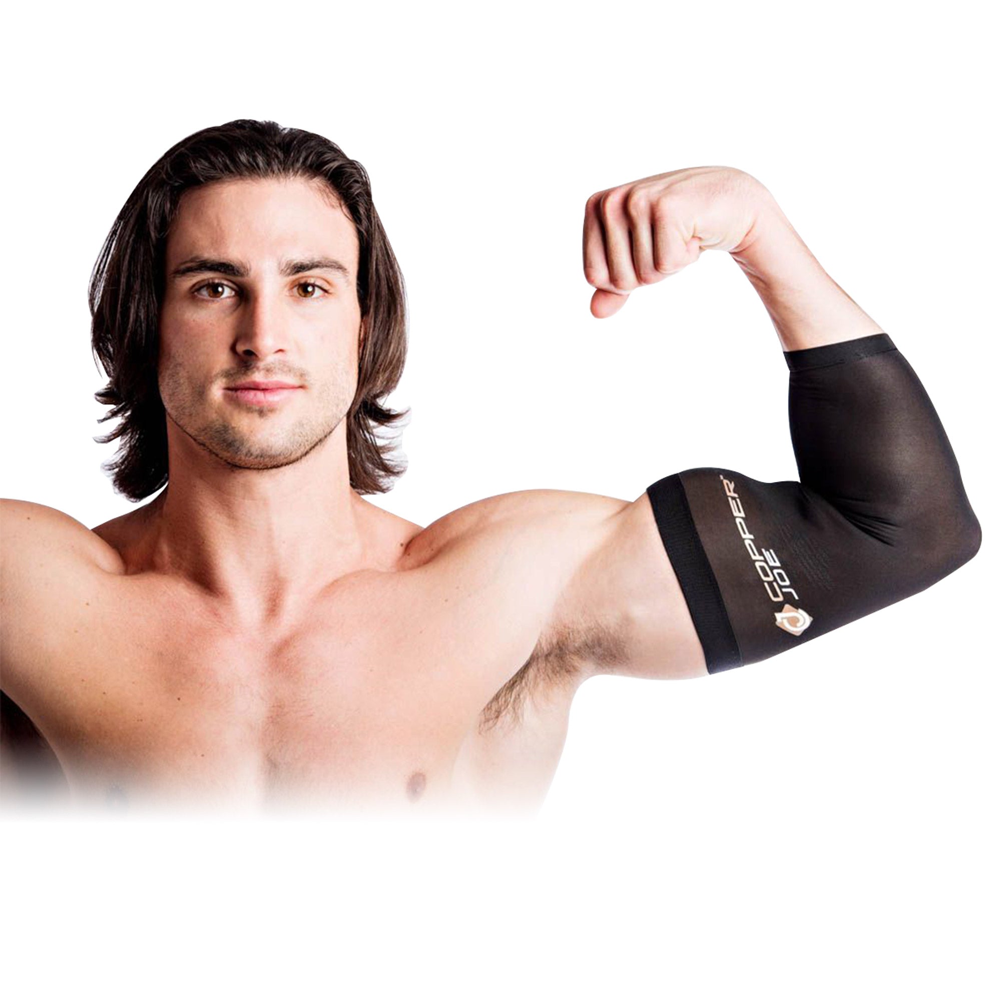 2 Pack Copper Joe Recovery Elbow Compression Sleeve Ultimate Coppe