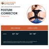 Copper Joe Posture Corrector- ULTIMATE COPPER- Fully Adjustable Straightener for Mid, Upper Spine Support- Neck, Shoulder, Clavicle and Back Pain Relief- For Men and Women