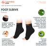 Copper Joe Ankle Brace Compression Sleeve with Heel Pain Relief, Foot Brace, Ankle Wrap Support With Foot Arch Recovery Support For Plantar Fasciitis Socks ,Sprained Ankle, For Men & Women(1 Pair)