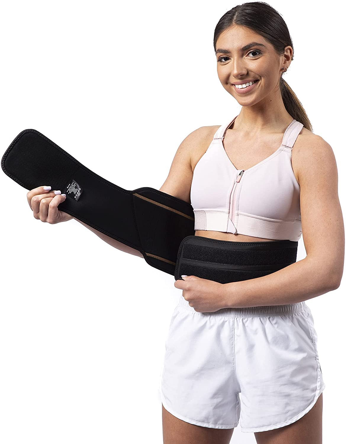  Copper Compression Lower Back Lumbar Support Brace, 1